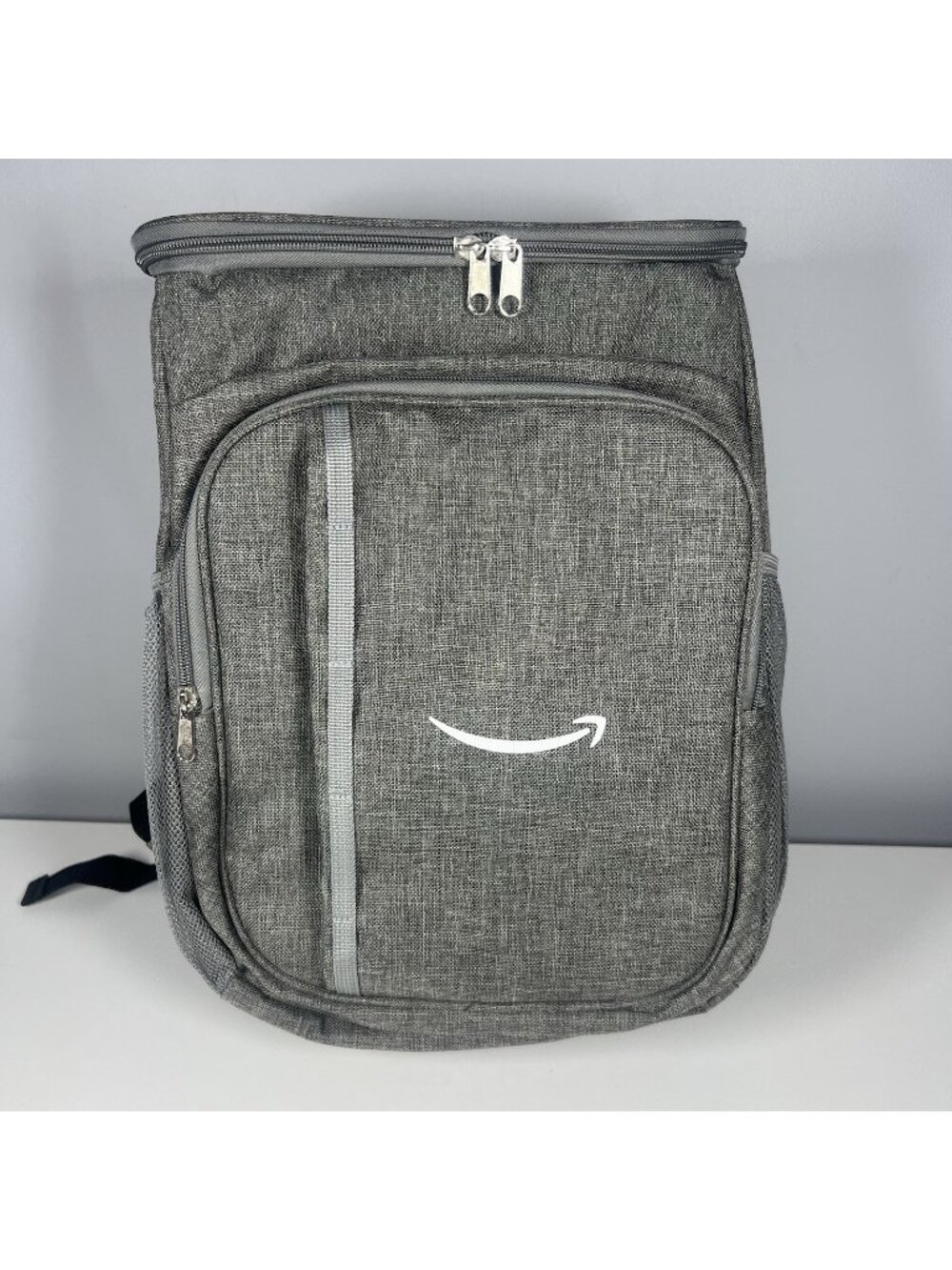 Amazon Employee Insulated 15” Large Cooler Backpack Bag Gray - New